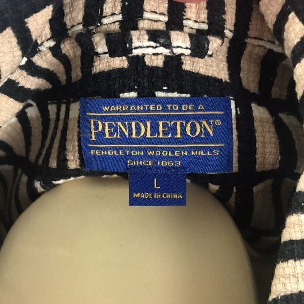 Pendleton Button Down Jean Style Jacket Heavy Tex… - image 4